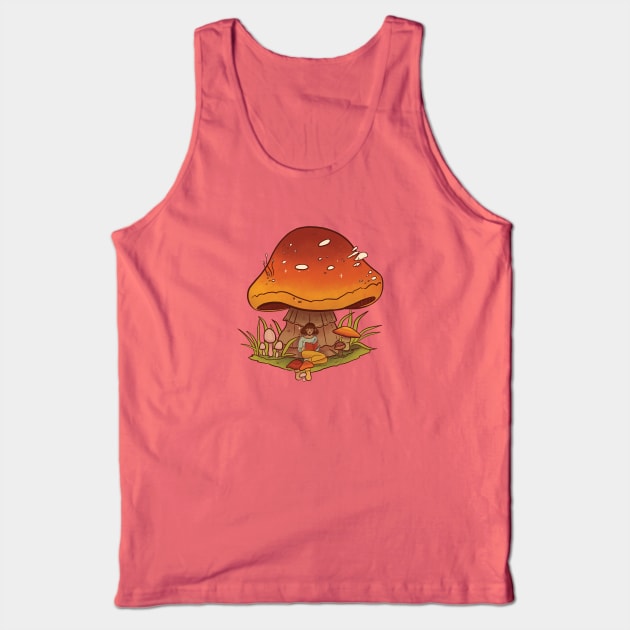 Mushroom Tank Top by rebecaalvarezz